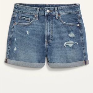 High Waisted Jean Shorts